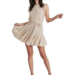 Marine Layer Laney Mini Dress Beachy Stripe